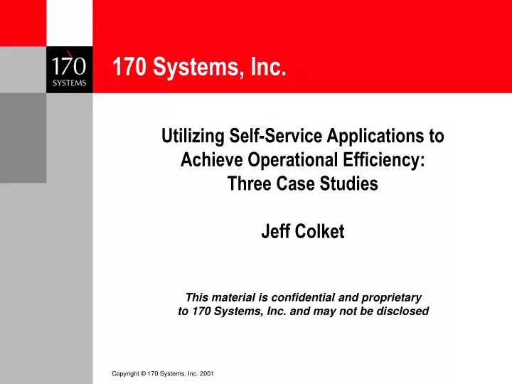 170 systems inc