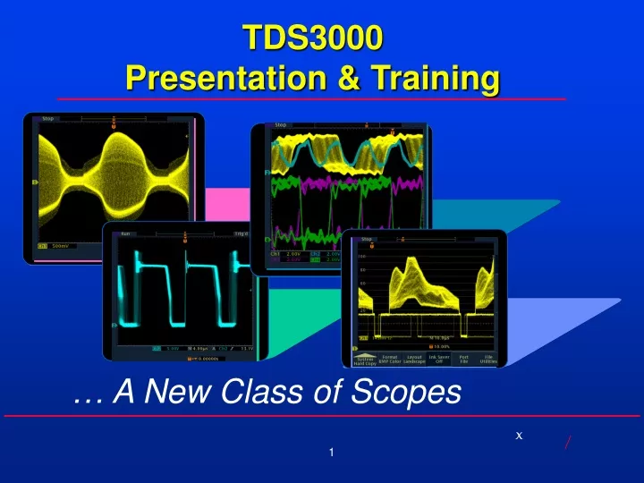 tds3000 presentation training