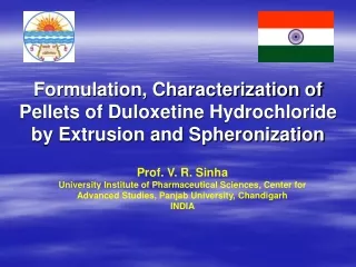 Prof. V. R. Sinha
