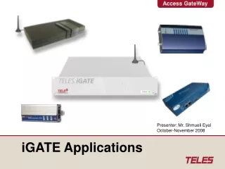 iGATE Applications