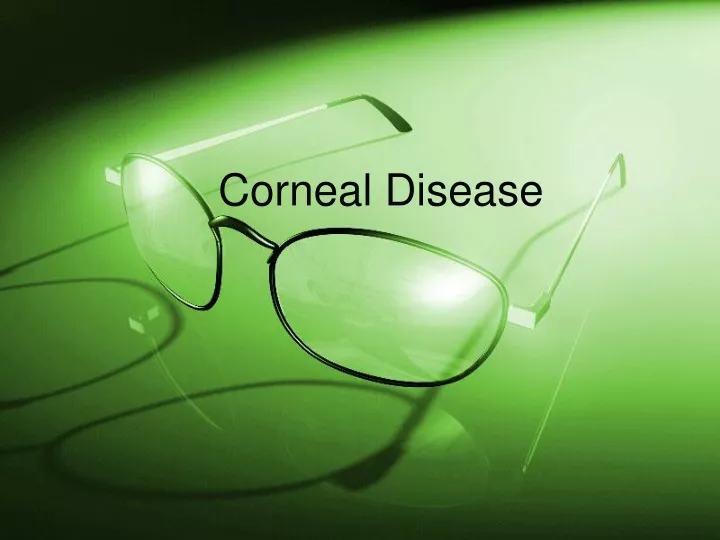 corneal disease