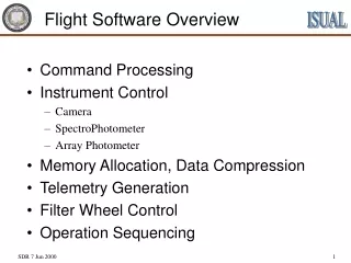 Flight Software Overview