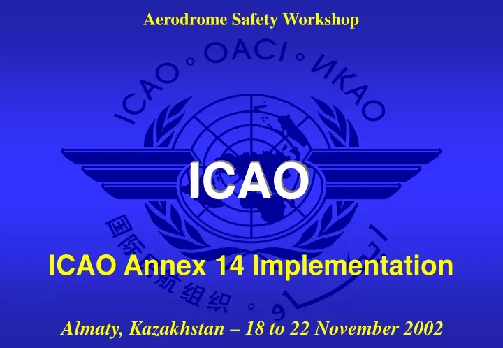 icao annex 14 implementation