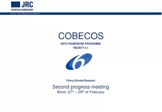 COBECOS   		 SIXTH FRAMEWORK PROGRAMME PRIORITY 8.1 Policy-Oriented Research