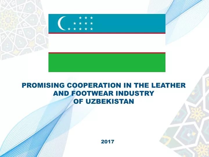 promising cooperation in the leather and footwear industry of uzbekistan