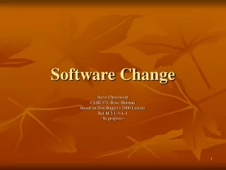 Software Change