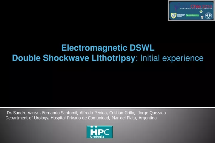 electromagnetic dswl double shockwave lithotripsy