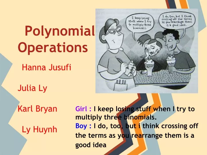 polynomial operations