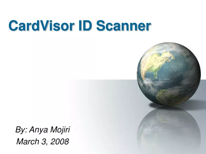 cardvisor id scanner