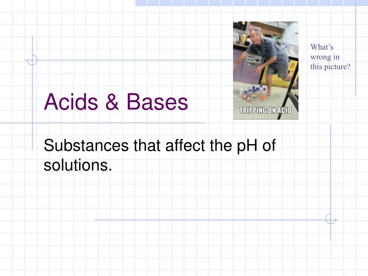 acids bases