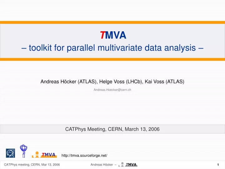 t mva toolkit for parallel multivariate data