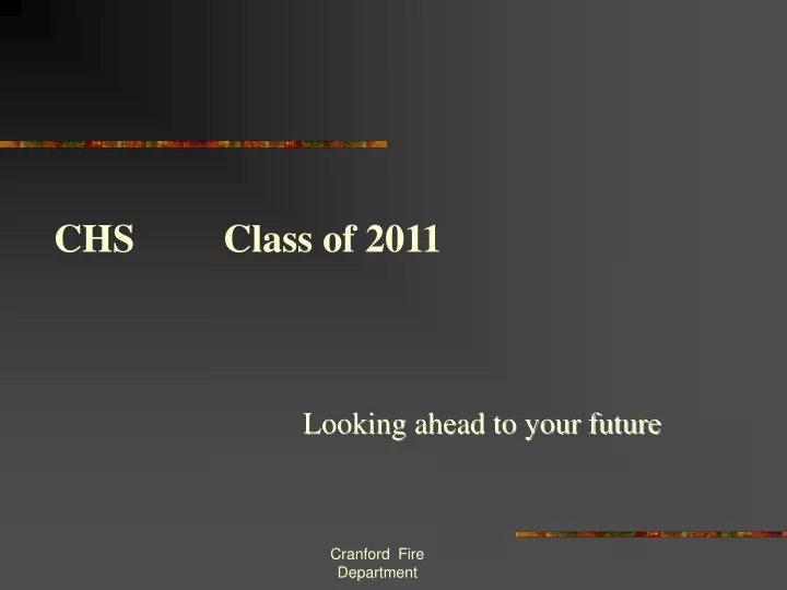 chs class of 2011