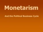 Monetarism and the Political Business Cycle - Understanding Economic Impacts - slide 1