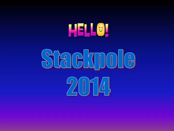 stackpole 2014