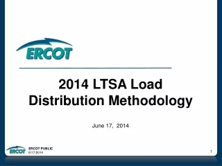 2014 LTSA Load Distribution Methodology June 17,  2014