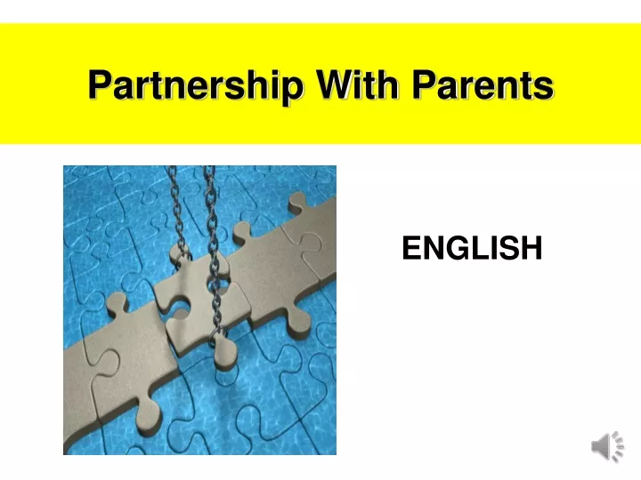 partnership with parents