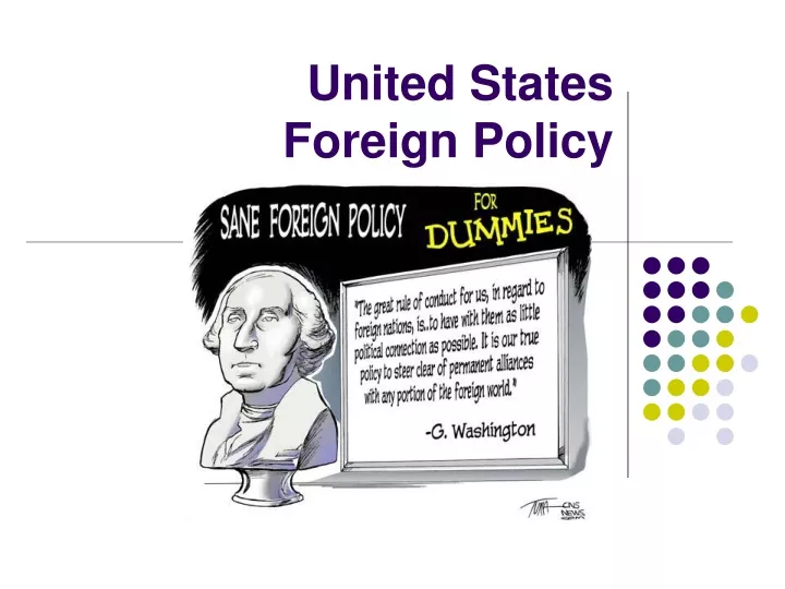 united states foreign policy