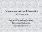 Strategic Plan for Information Infrastructure Development in Indonesia - slide 1