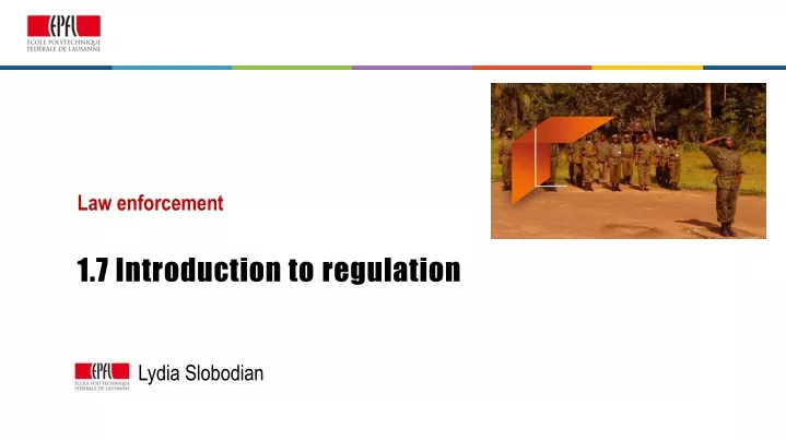 1 7 introduction to regulation