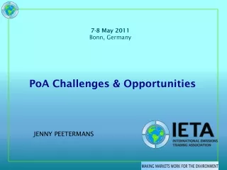 PoA Challenges &amp; Opportunities