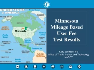 Minnesota  Mileage Based User Fee Test Results