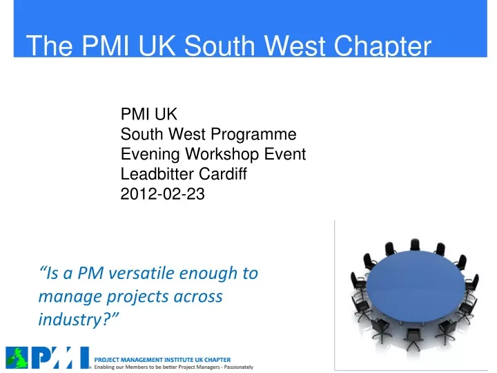 the pmi uk south west chapter