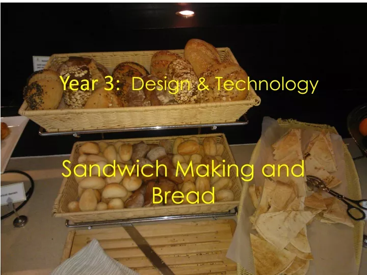 year 3 design technology