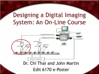 Designing a Digital Imaging System: An On-Line Course