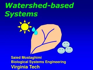 Watershed-based Systems