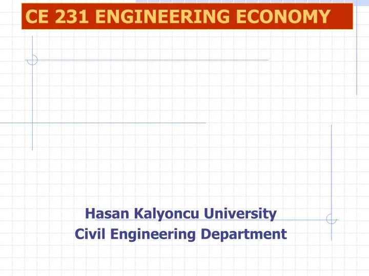 hasan kalyoncu university civil engineering department