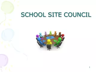 SCHOOL SITE COUNCIL
