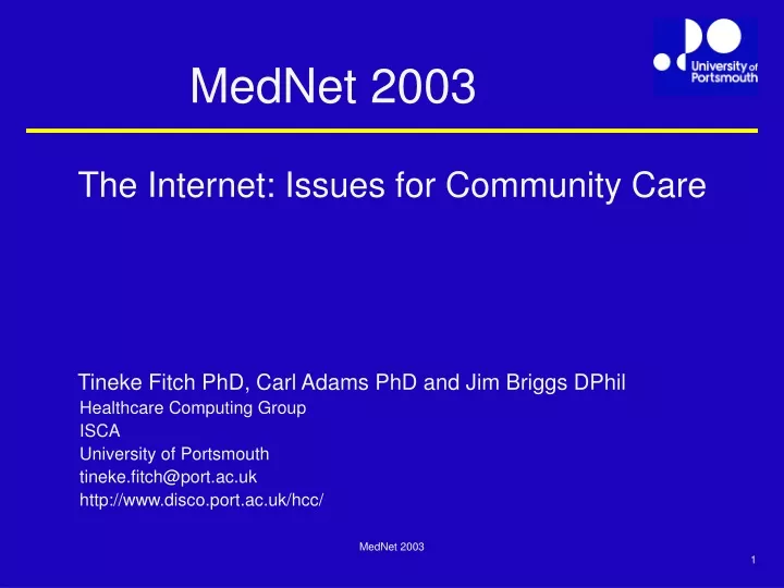 mednet 2003