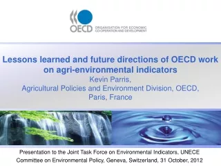 OECD AND ITS GLOBAL PARTNERS