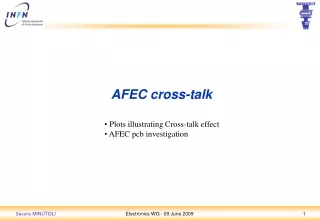 AFEC cross-talk