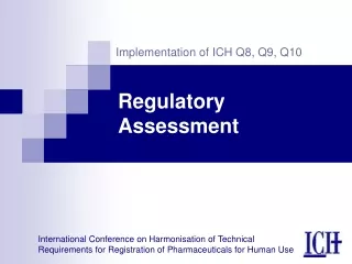 Regulatory Assessment