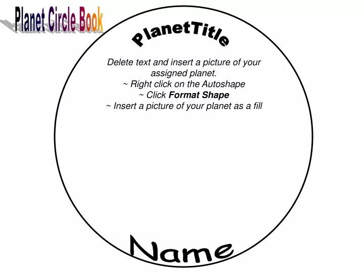 planet circle book