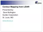 Advanced LiDAR Contour Mapping Services - slide 1