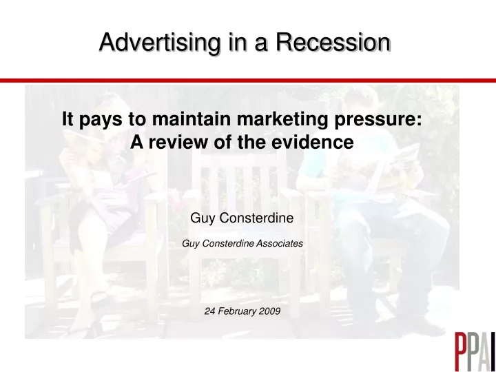 advertising in a recession