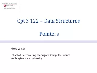 Nirmalya Roy School of Electrical Engineering and Computer Science Washington State University