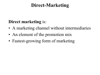 Direct-Marketing