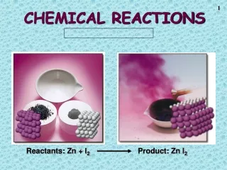 CHEMICAL REACTIONS