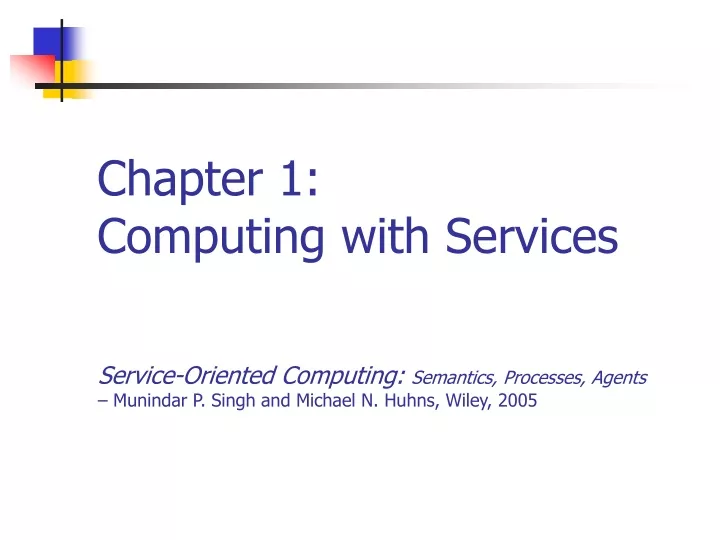 chapter 1 computing with services