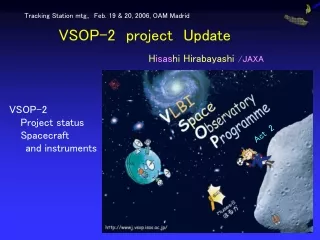 VSOP-2 project Update