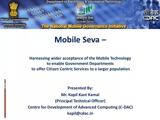 Mobile Seva –  Harnessing wider acceptance of the Mobile Technology
