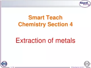 Smart Teach  Chemistry Section 4