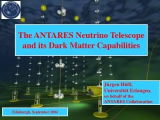 The ANTARES N eutrino Telescope and its Dark Matter Capabilities