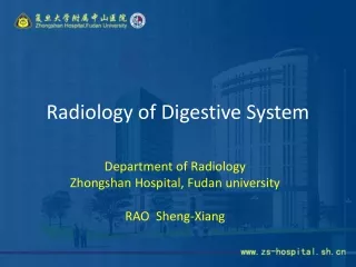 Radiology of Digestive System