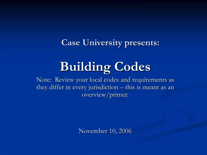 case university presents