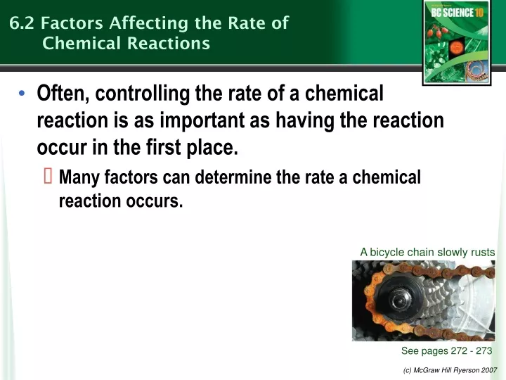6 2 factors affecting the rate of chemical reactions