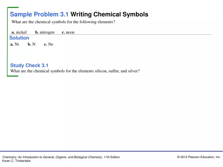 sample problem 3 1 writing chemical symbols